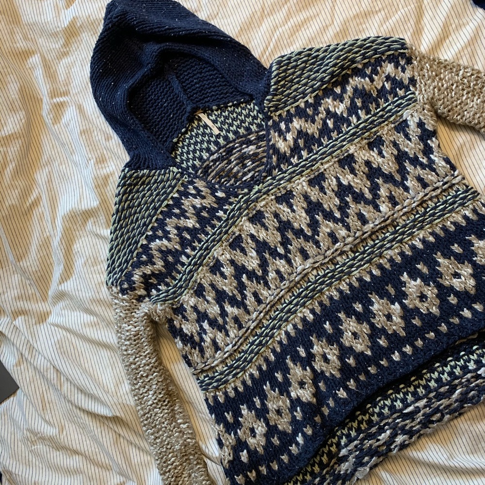 Free people sweater hoodie
